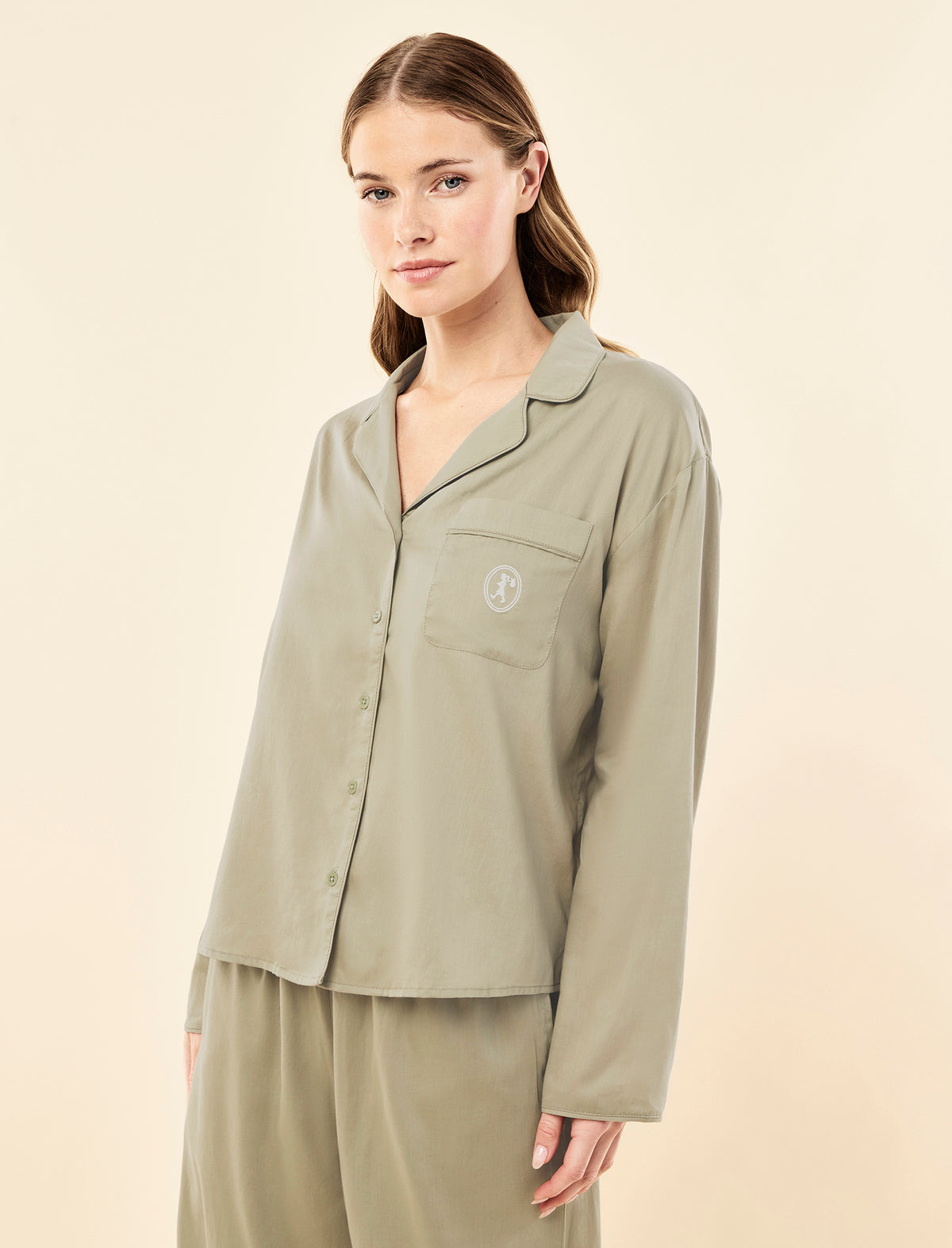 Karen Walker Runaway Girl Crop PJ Set