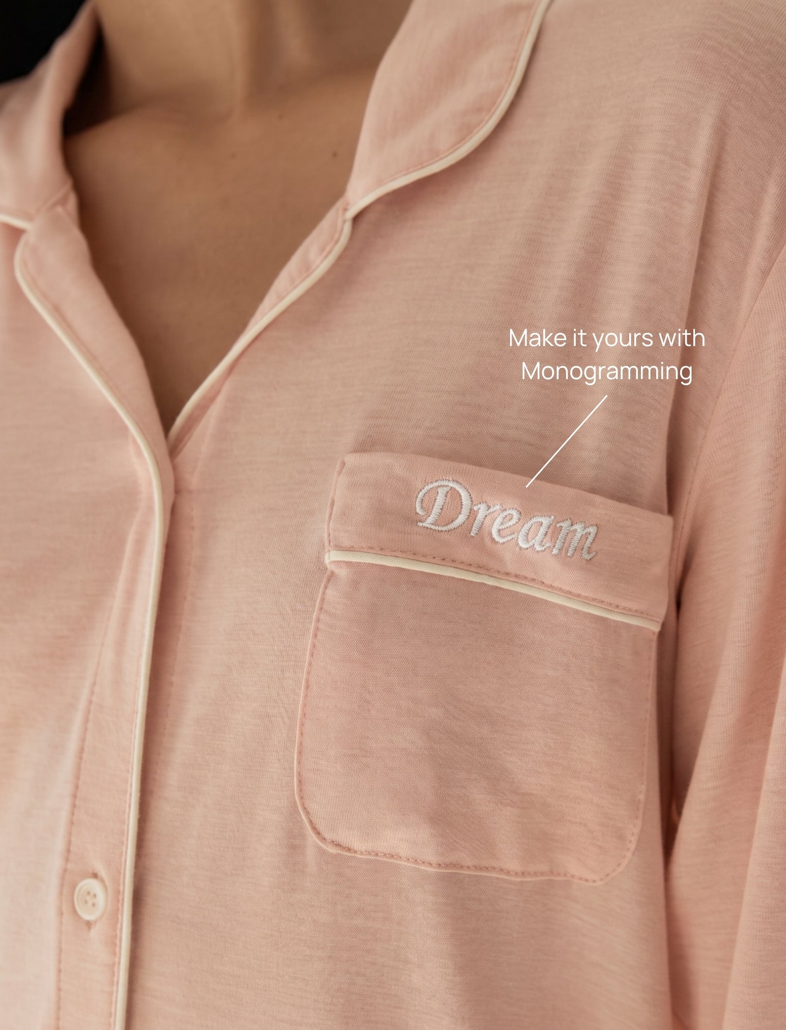 Kate Modal Soft Full Length PJ Set