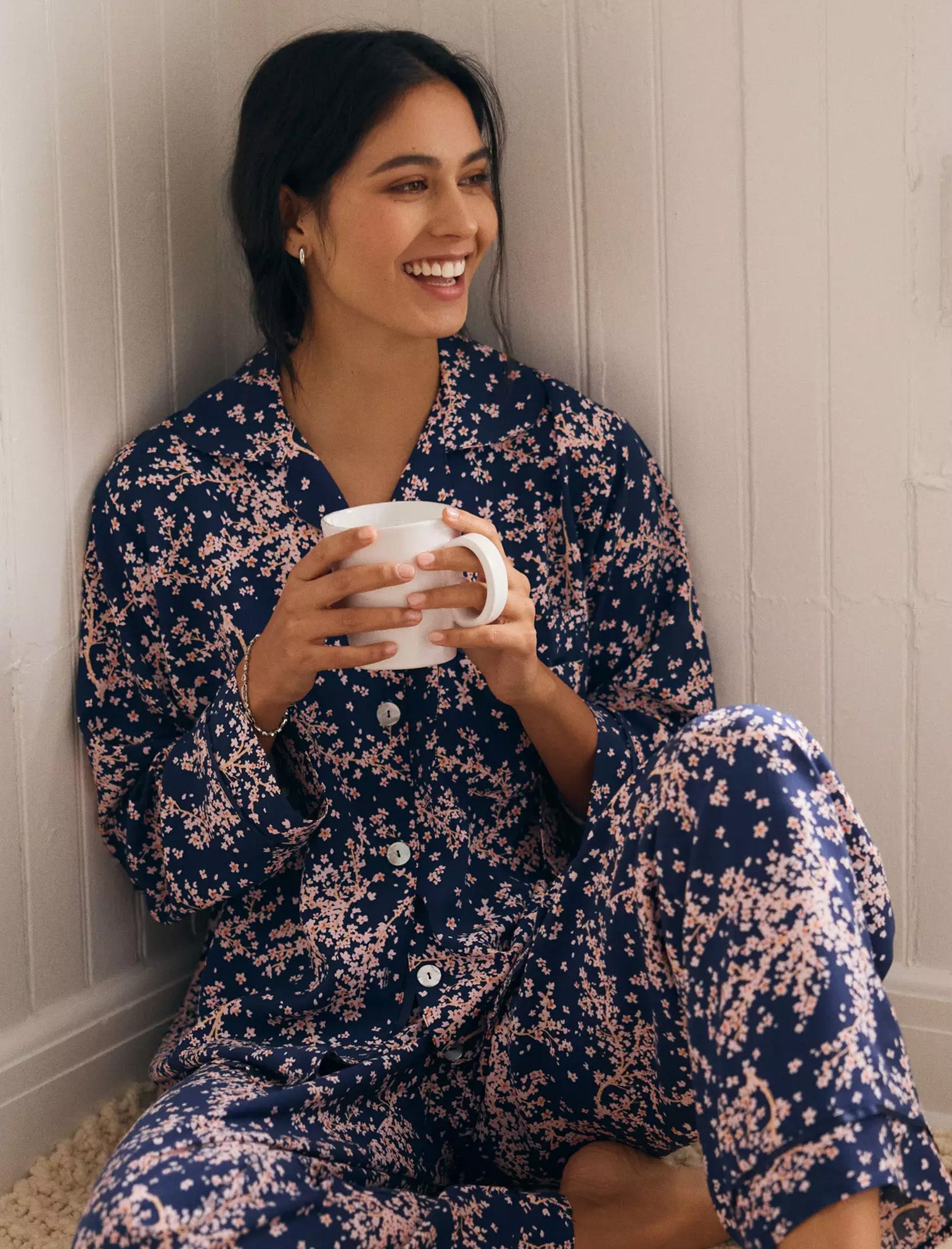 Cheri Blossom Full Length PJ Set