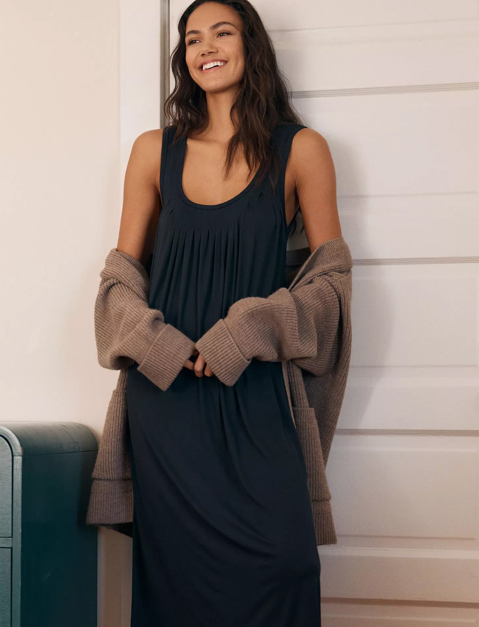 Kate Modal Soft Pleat Front Nightgown
