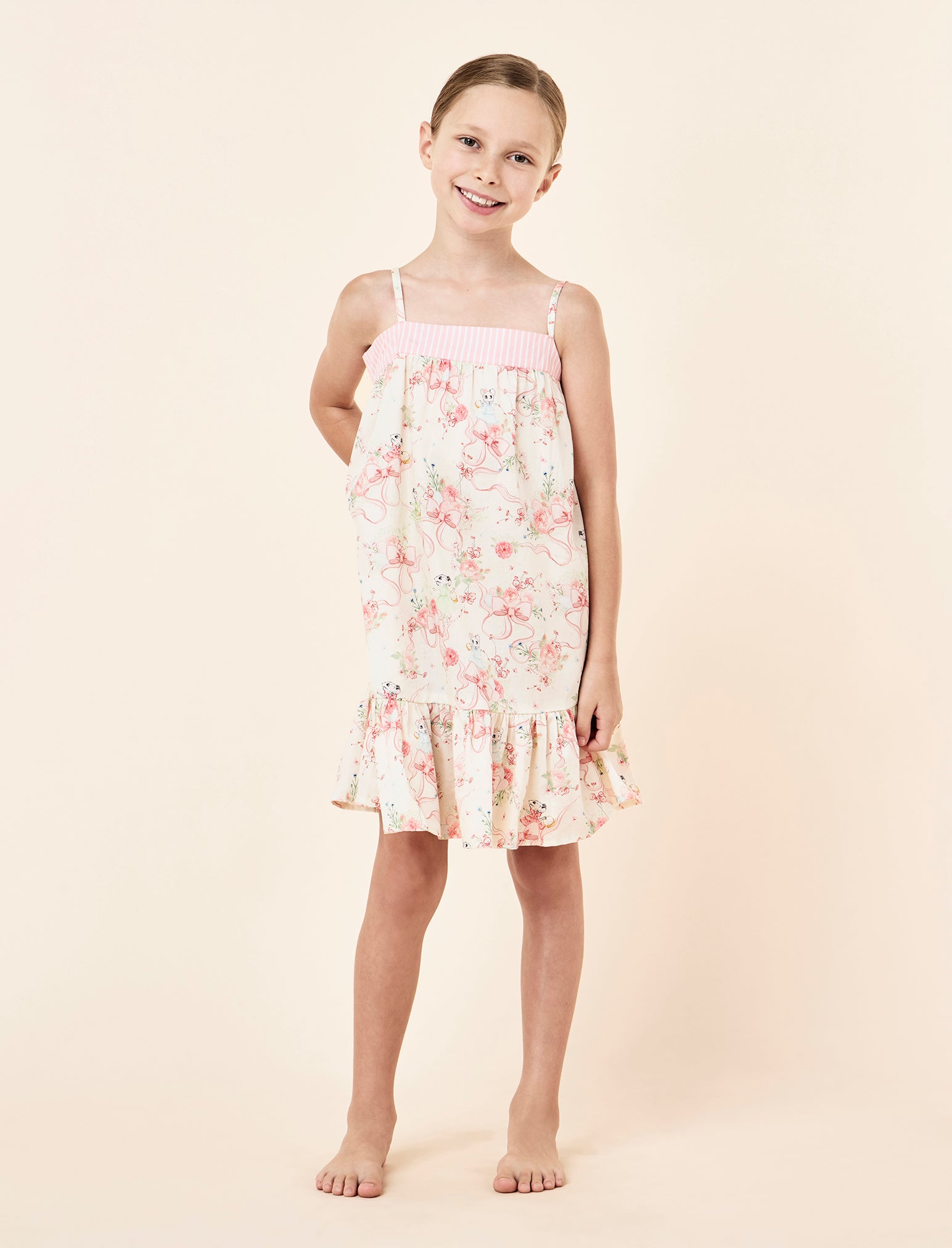 Claris The Mouse Kids Strappy Nightie