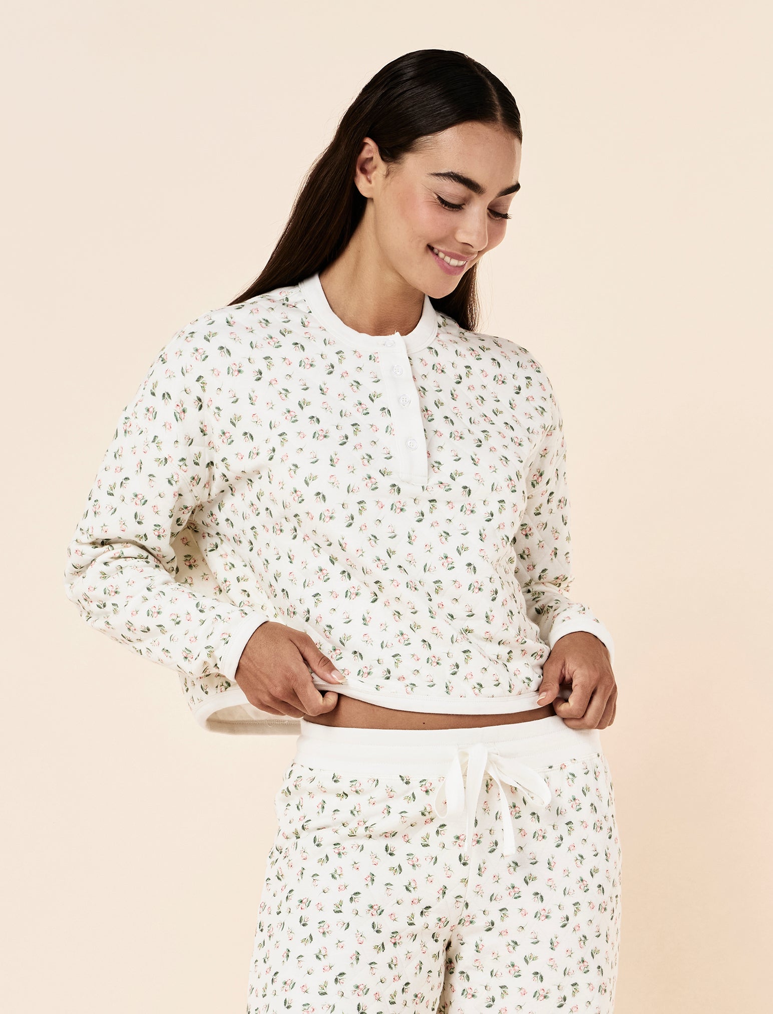 Quilted Cotton PJ Set