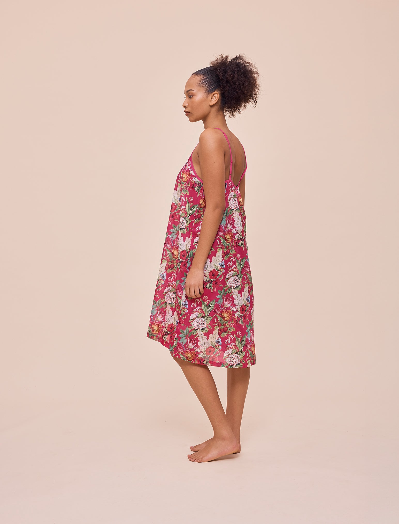Clara Strappy Midi Nightie