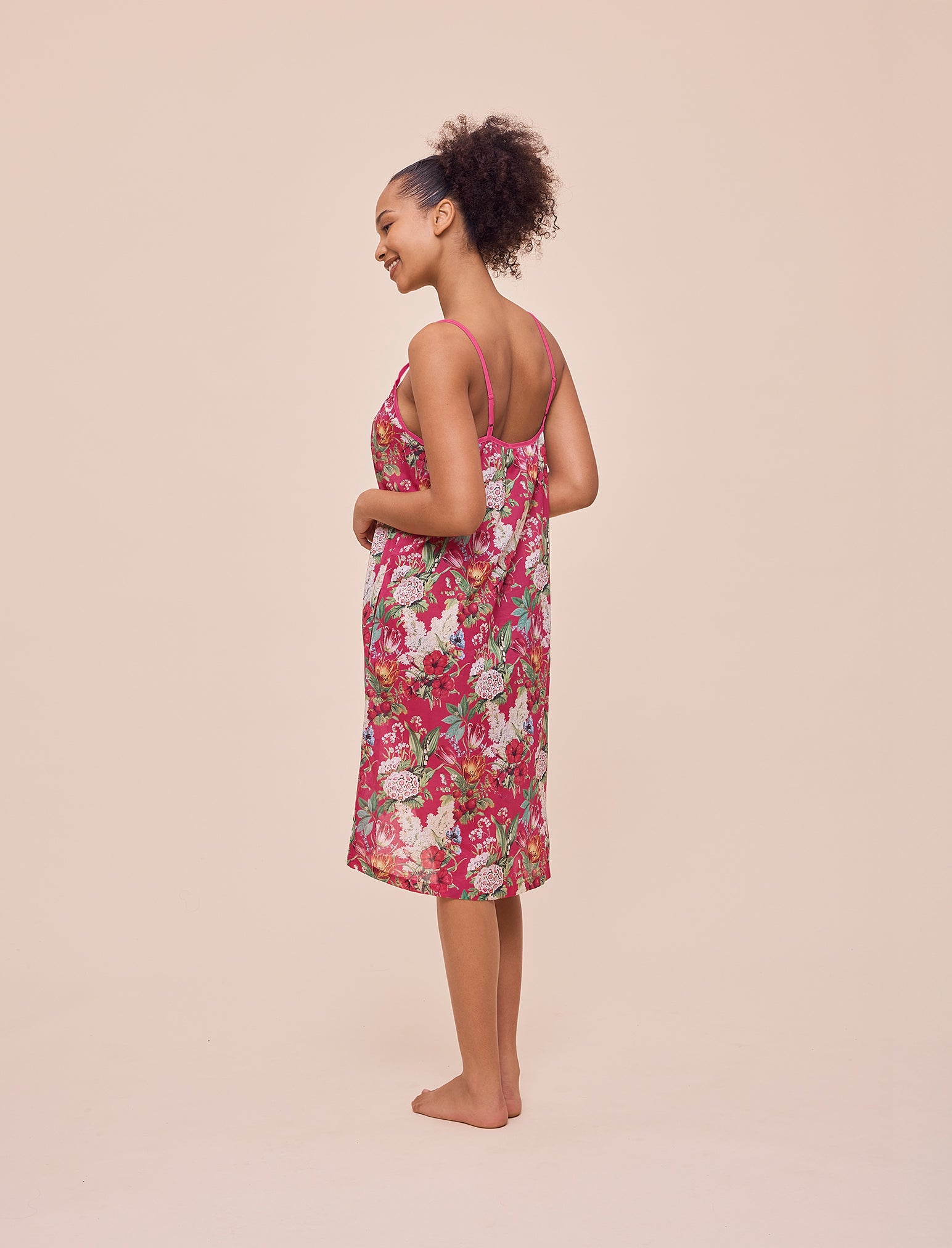 Clara Strappy Midi Nightie